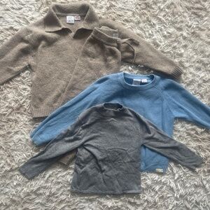 Zara Boys Play Sweater Lot 4 Items Pants Size 4-5 Years 4T